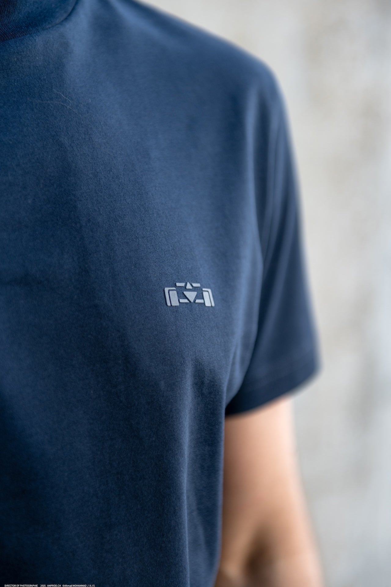 Mock Neck T-shirt - 8JS