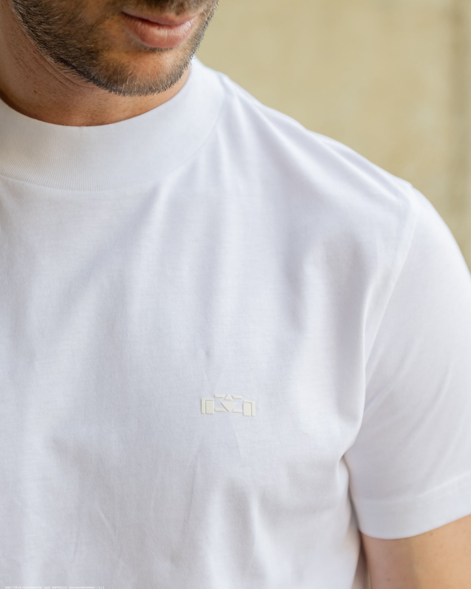 Mock Neck T-shirt - 8JS