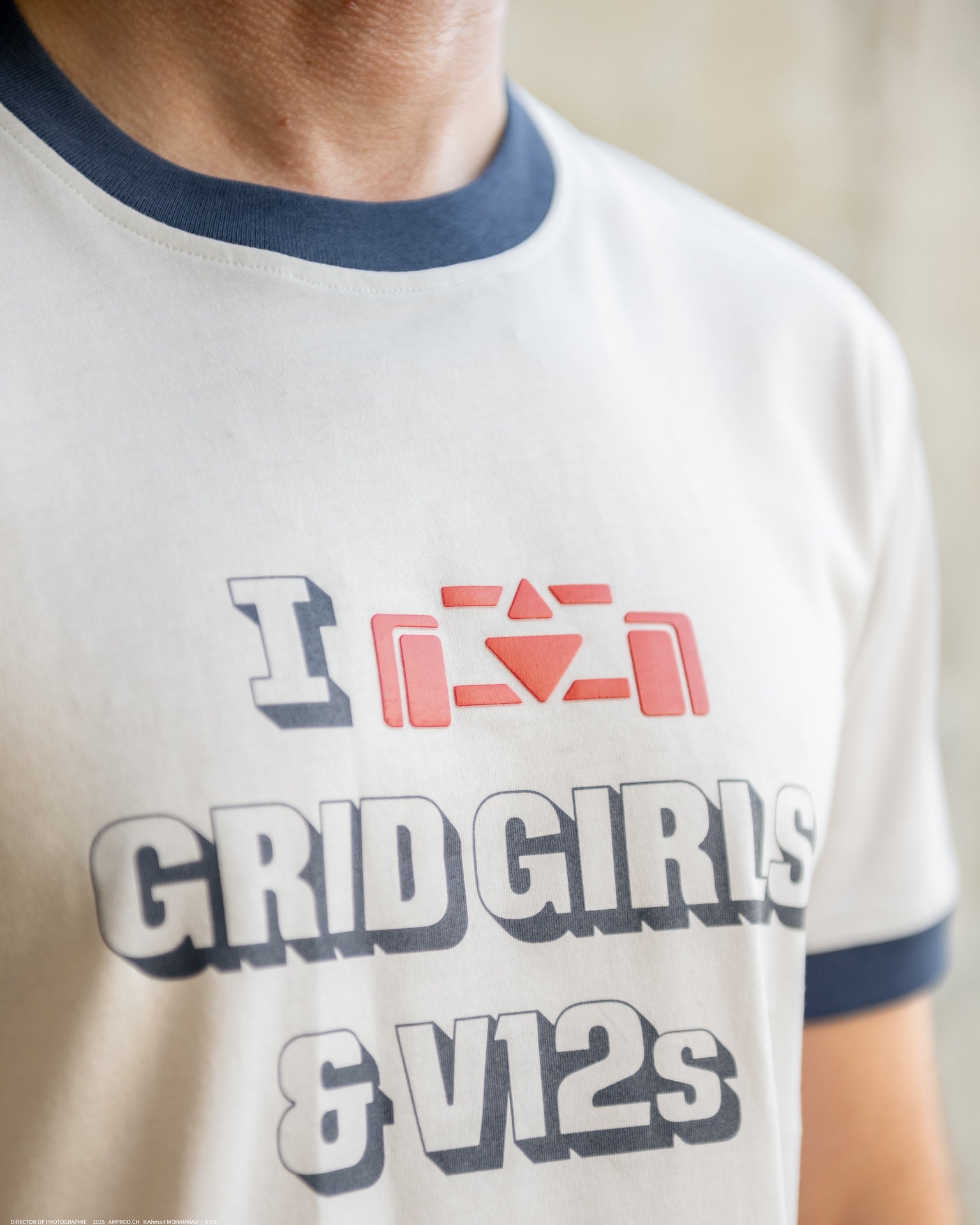 Vintage Motorsport-Inspired T-Shirt - 8JS