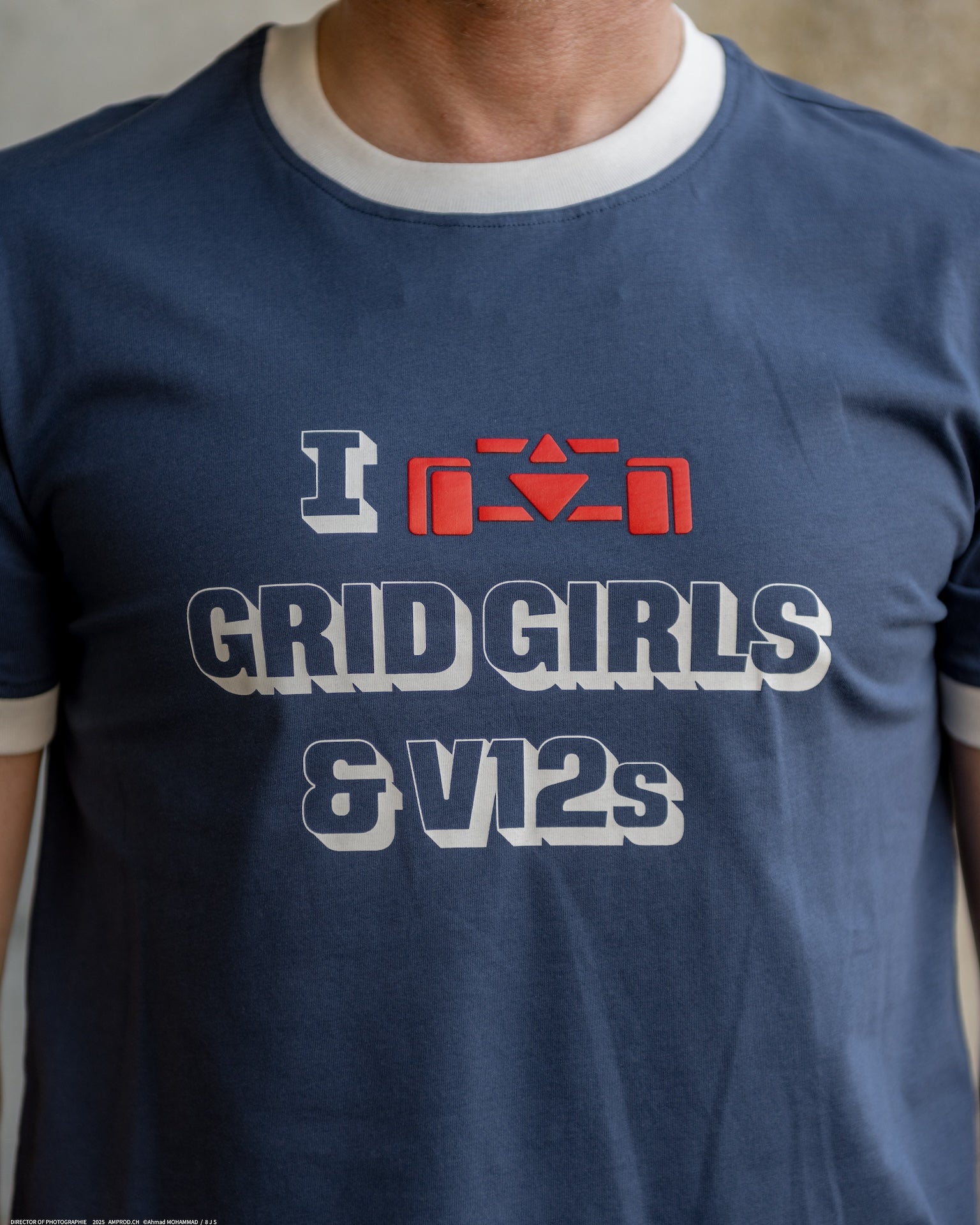 Vintage Motorsport-Inspired T-Shirt - 8JS