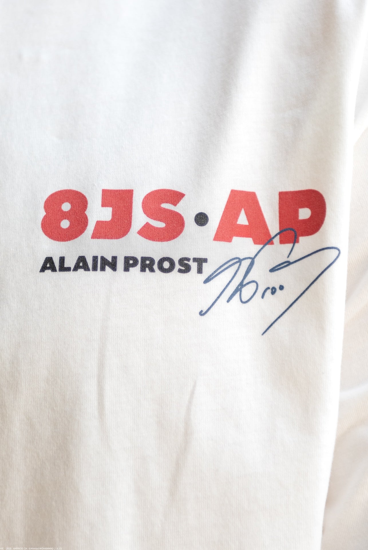 Long Sleeve T-Shirt – Vintage F1 Tribute to Alain Prost - 8JS