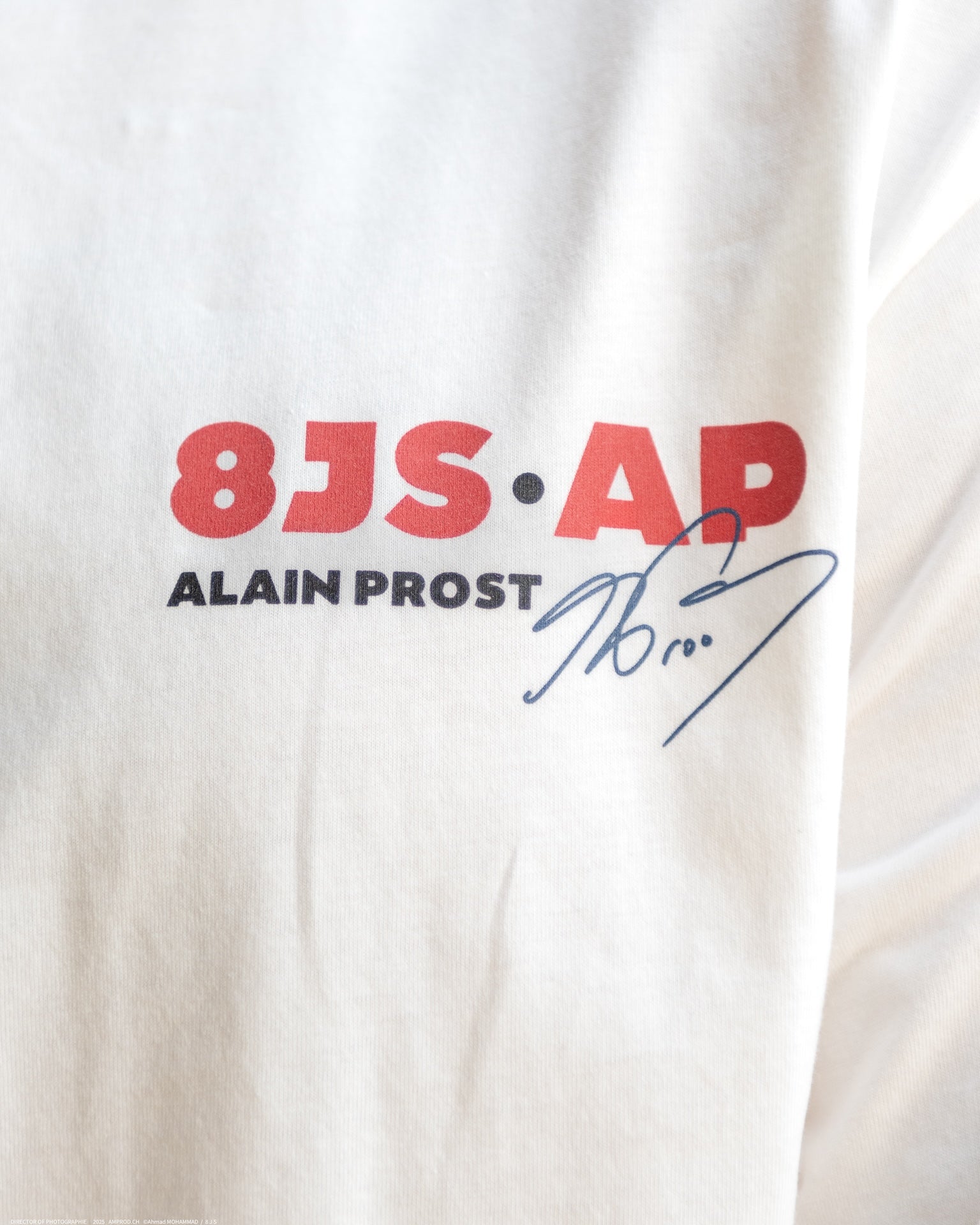 Long Sleeve T-Shirt – Vintage F1 Tribute to Alain Prost - 8JS