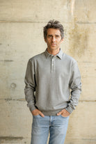 Rugby-Inspired Polo Sweatshirt - 8JS