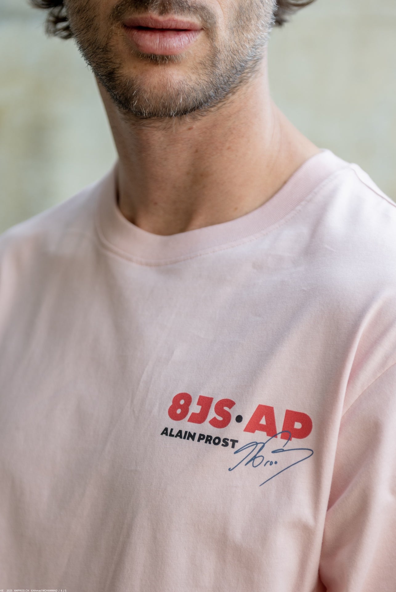 Men’s Premium Long Sleeve T-Shirt – Vintage F1 Tribute to Alain Prost - 8JS