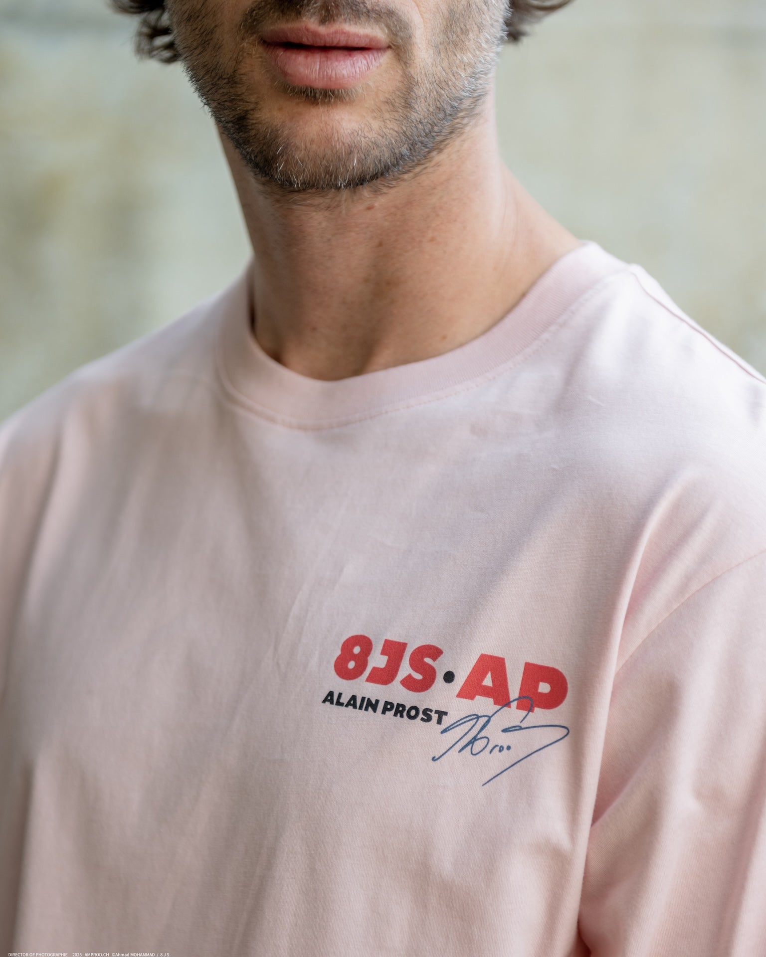 Men’s Premium Long Sleeve T-Shirt – Vintage F1 Tribute to Alain Prost - 8JS