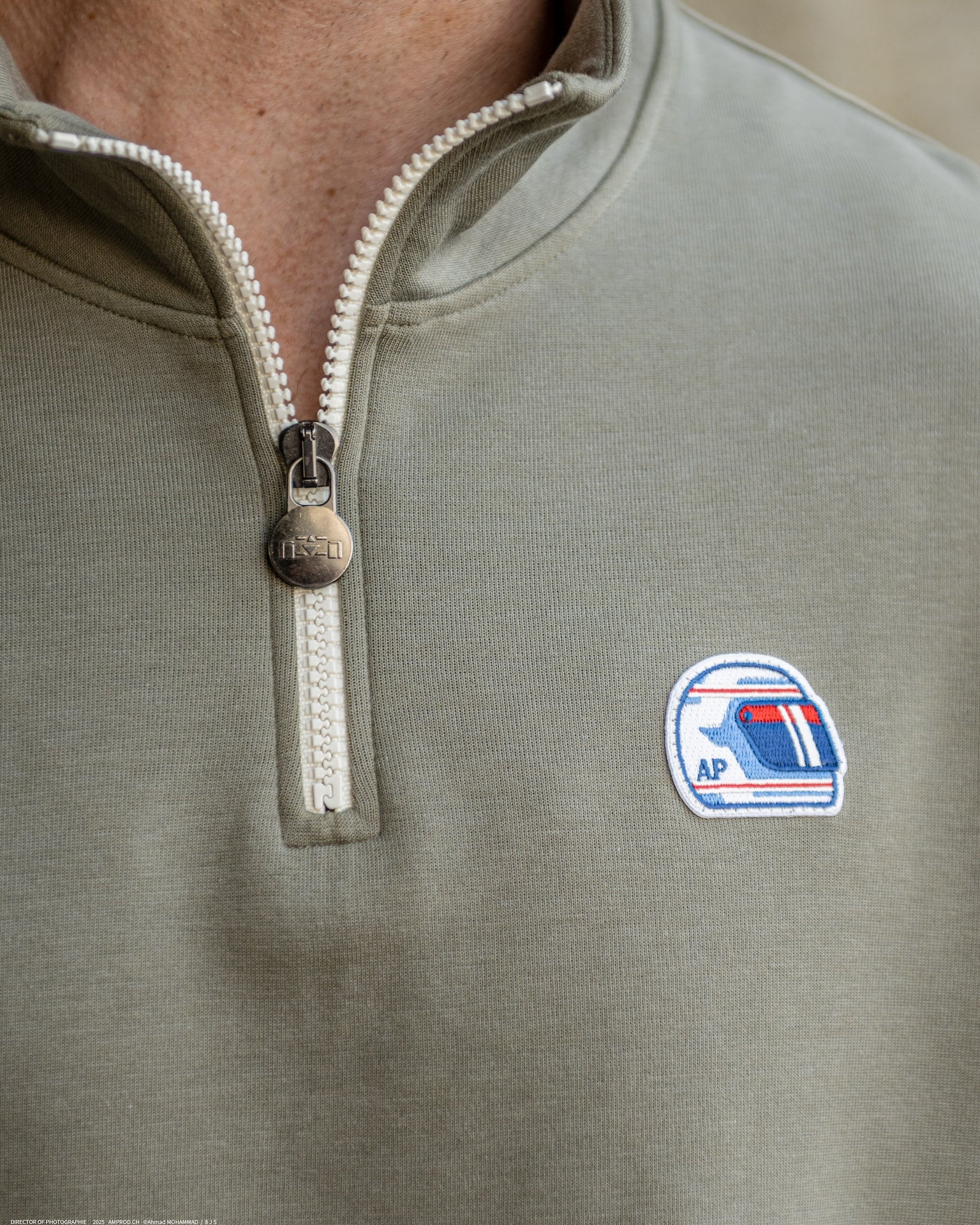 Racing Half-Zip Sweatshirt - 8JS