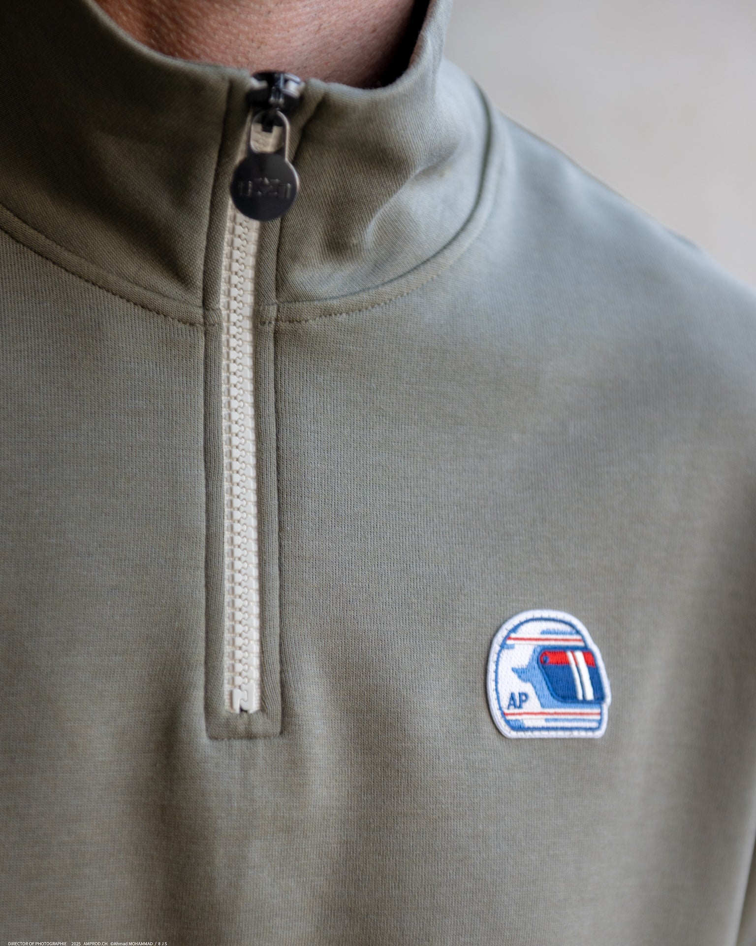 Racing Half-Zip Sweatshirt - 8JS