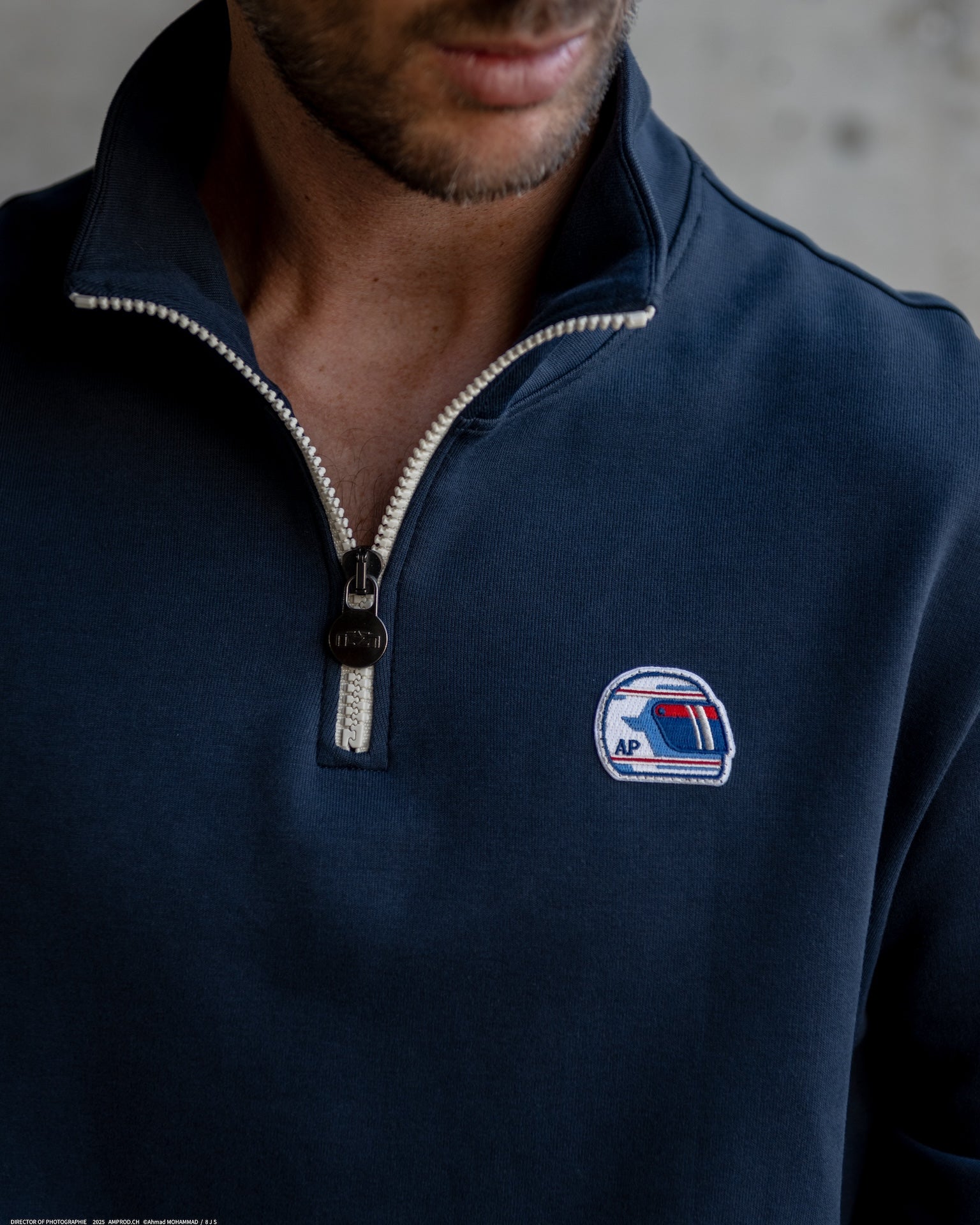 Racing Half-Zip Sweatshirt - 8JS