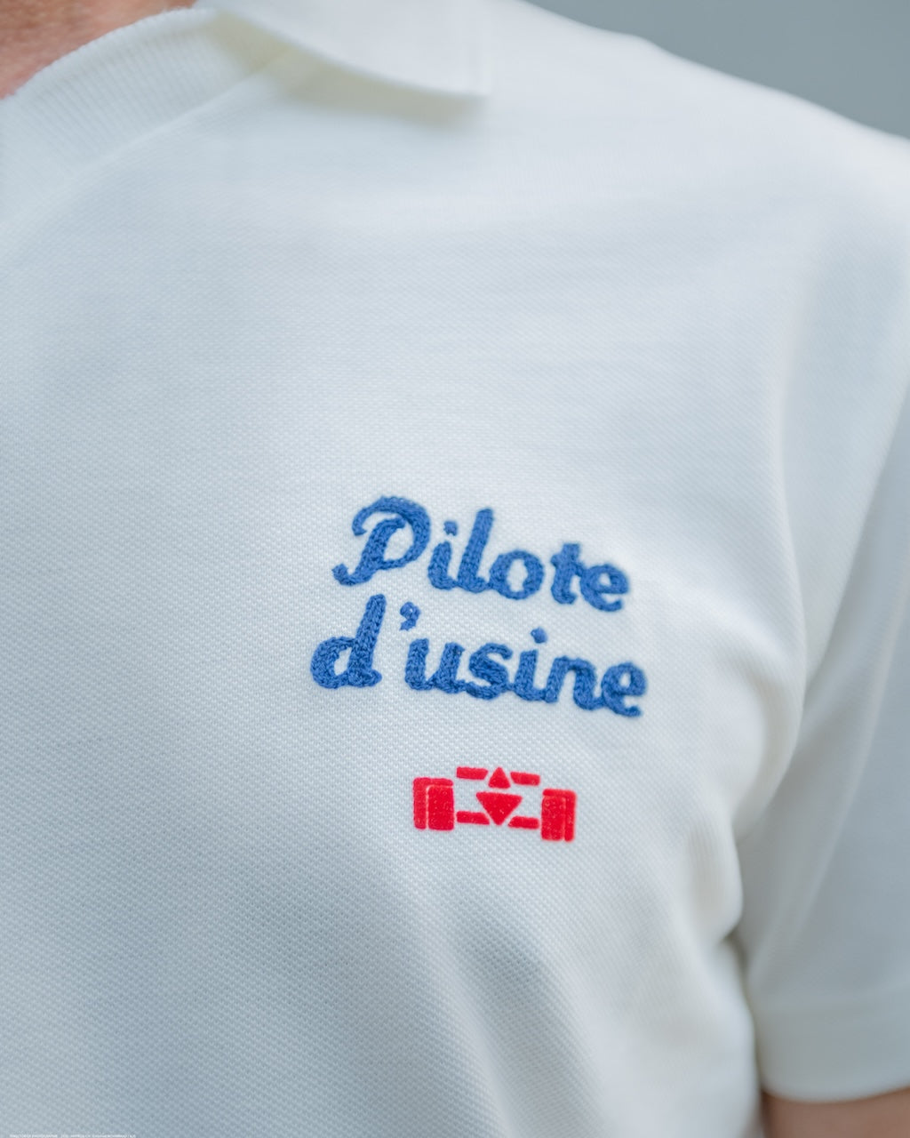 Pilote d'usine vintage t-shirt - 8JS
