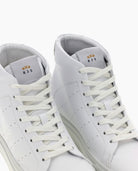 Leather high-top Racing Sneakers - 8JS
