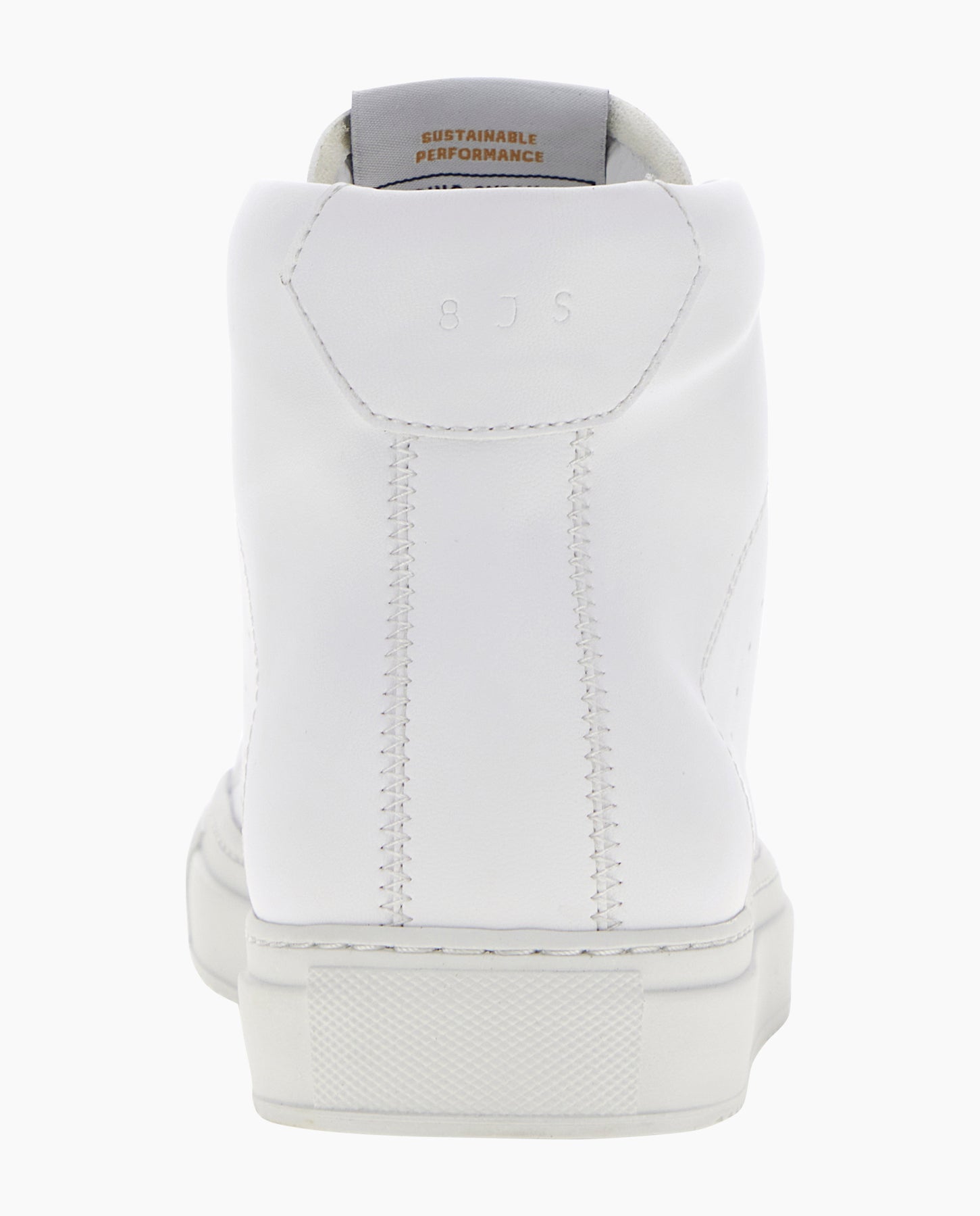 Leather high-top Racing Sneakers - 8JS