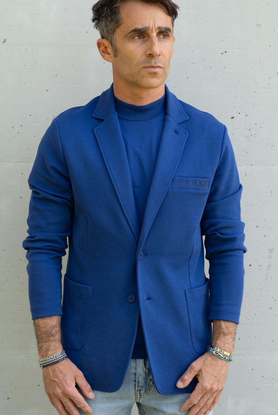 Jackie Premium Interlock Blazer - 8JS