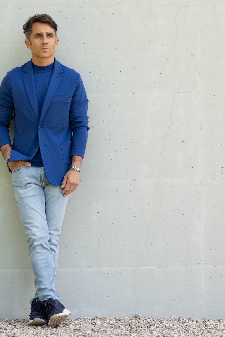 Jackie Premium Interlock Blazer - 8JS