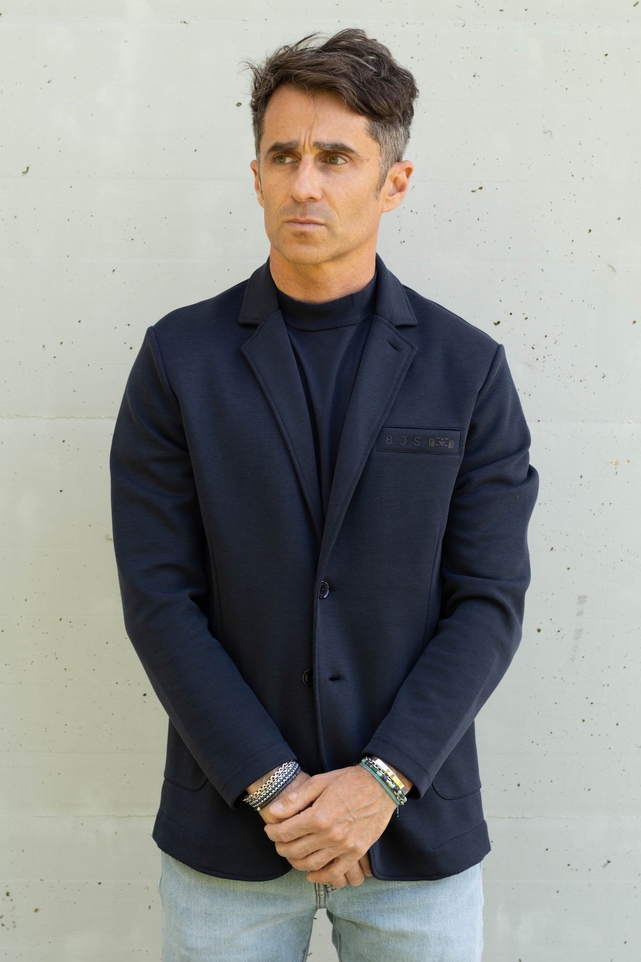 Jackie Premium Interlock Blazer - 8JS