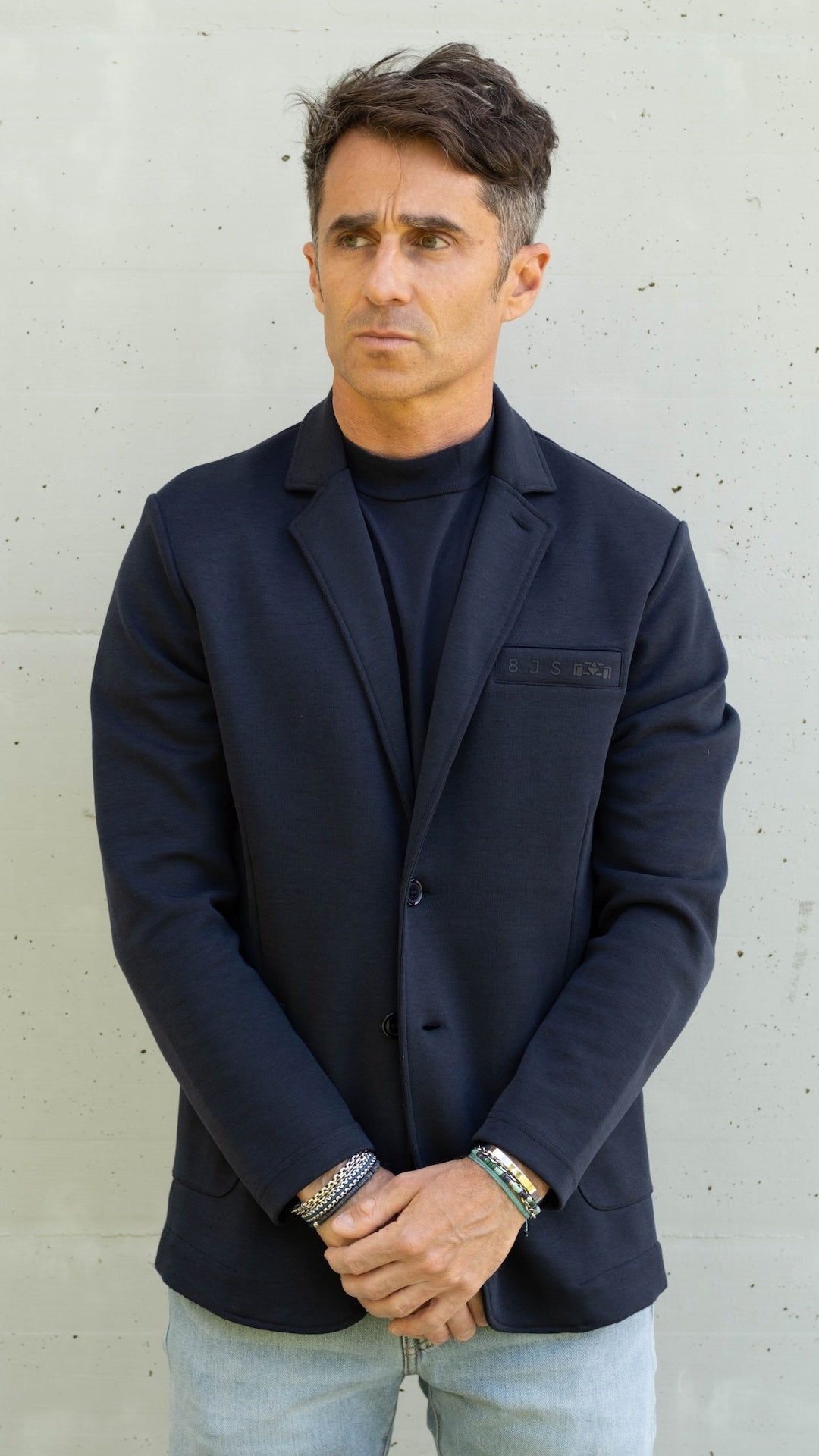 Jackie Premium Interlock Blazer - 8JS