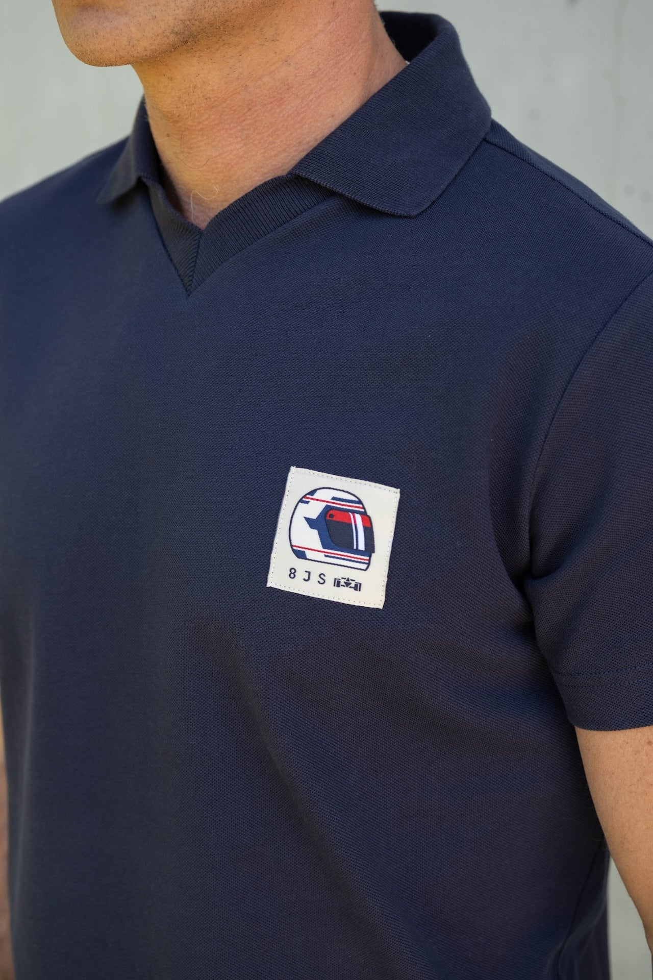8JS Helmet Label Vintage T-Shirt - 8JS