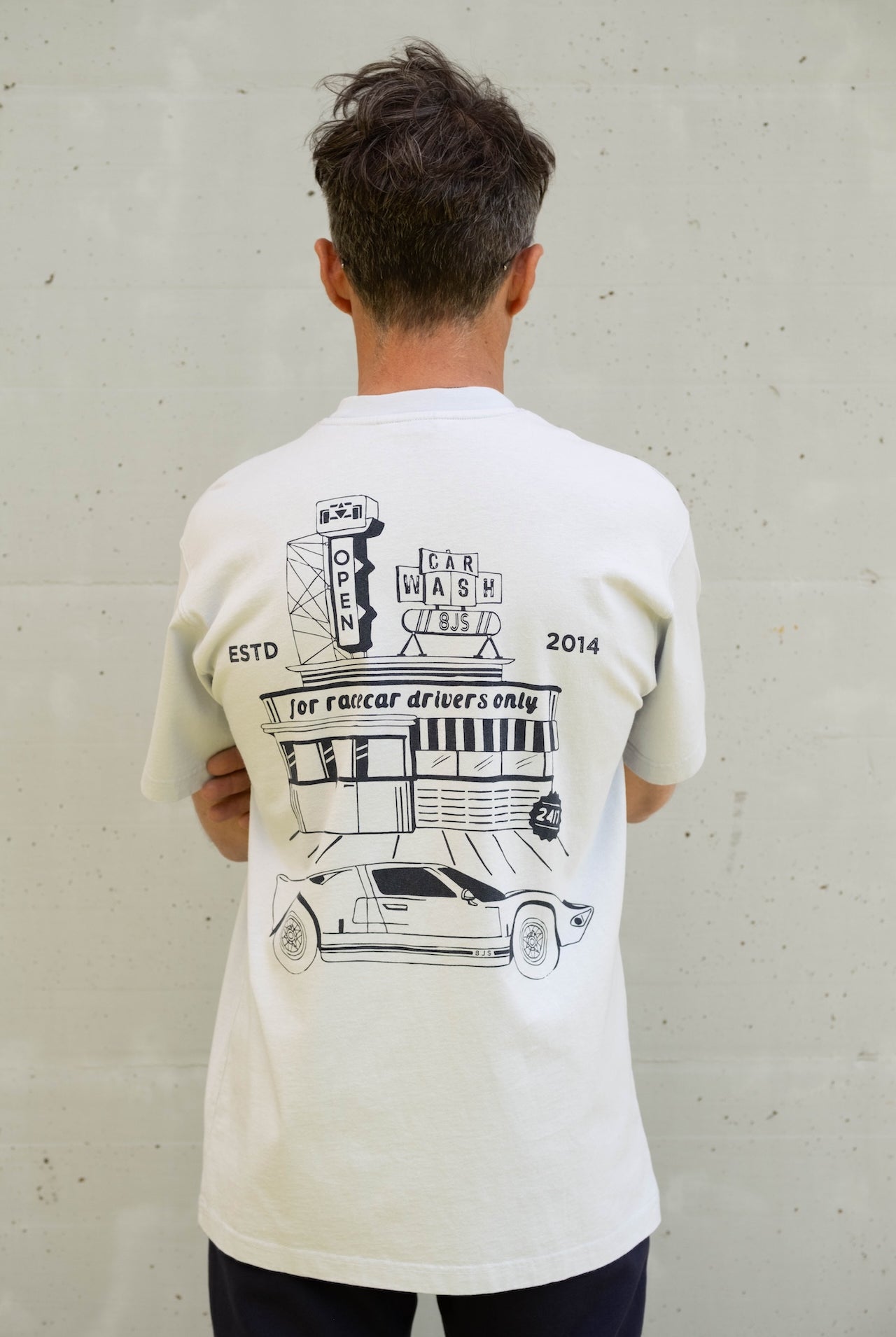 8JS Carwash Loose T-shirt - 8JS
