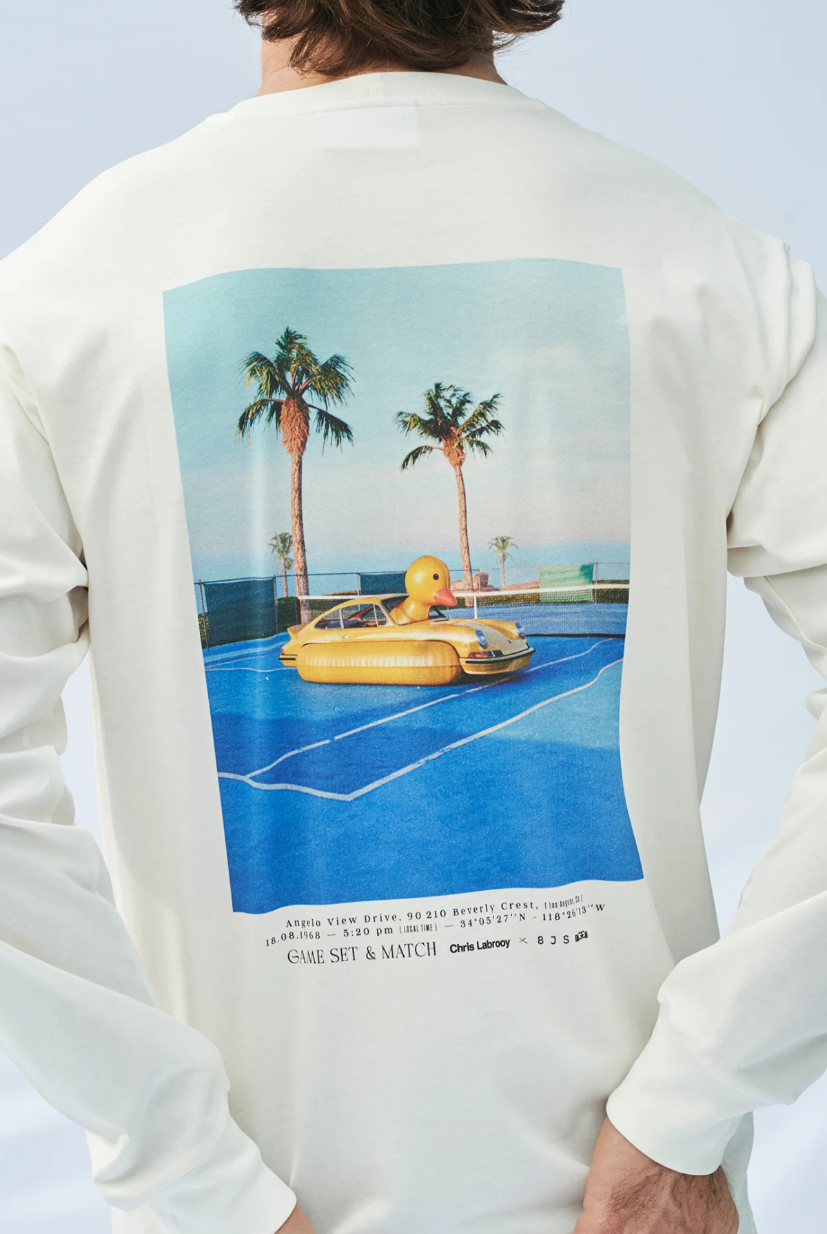 8JS x CHRIS LABROOY long-sleeved t-shirt - 8JS