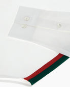 White Oxford Racing Stripes Tape Shirt - 8JS