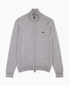 8JS Basic Merino Zip up Knit - 8JS