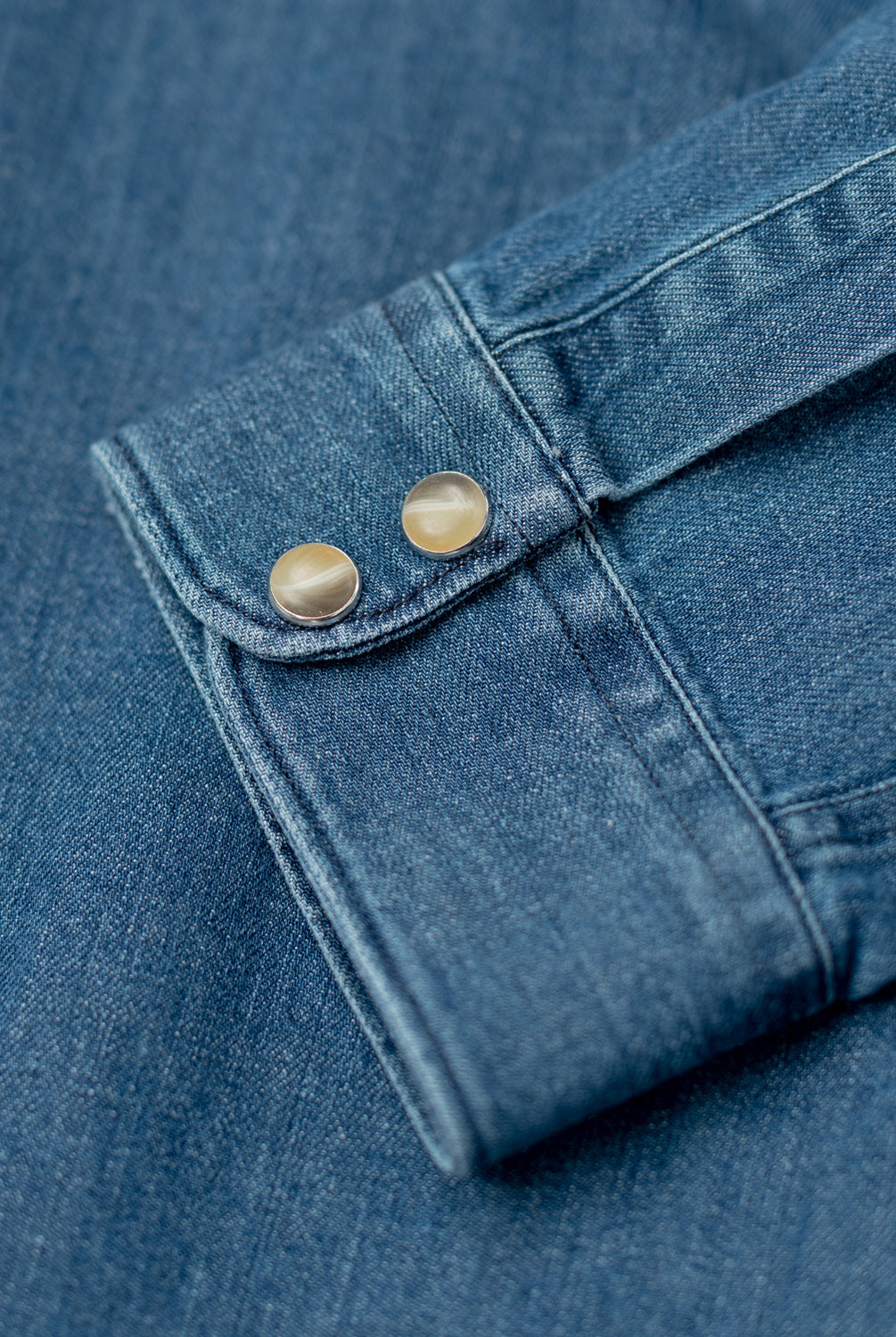 Dark Wash Denim Shirt - 8JS