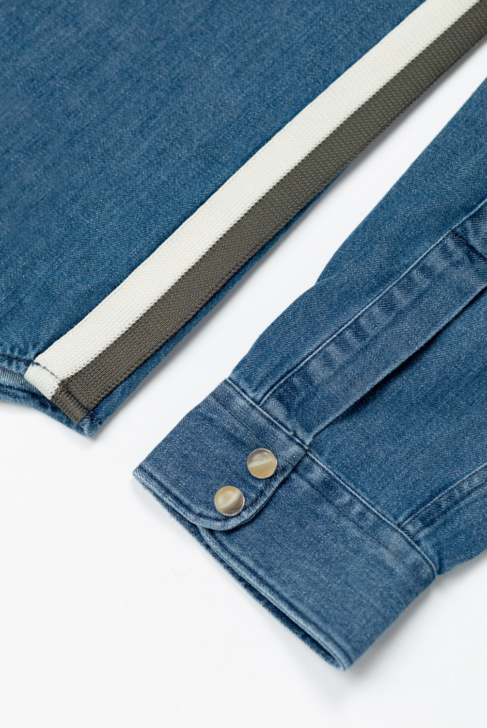 Dark Wash Denim Shirt - 8JS