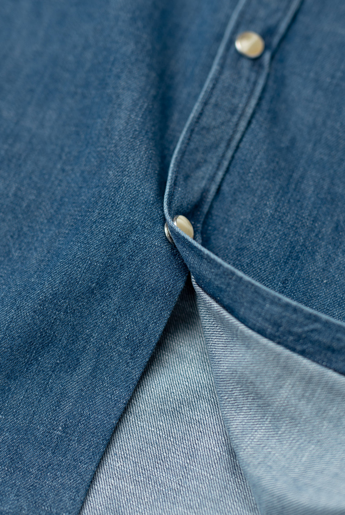 Dark Wash Denim Shirt - 8JS