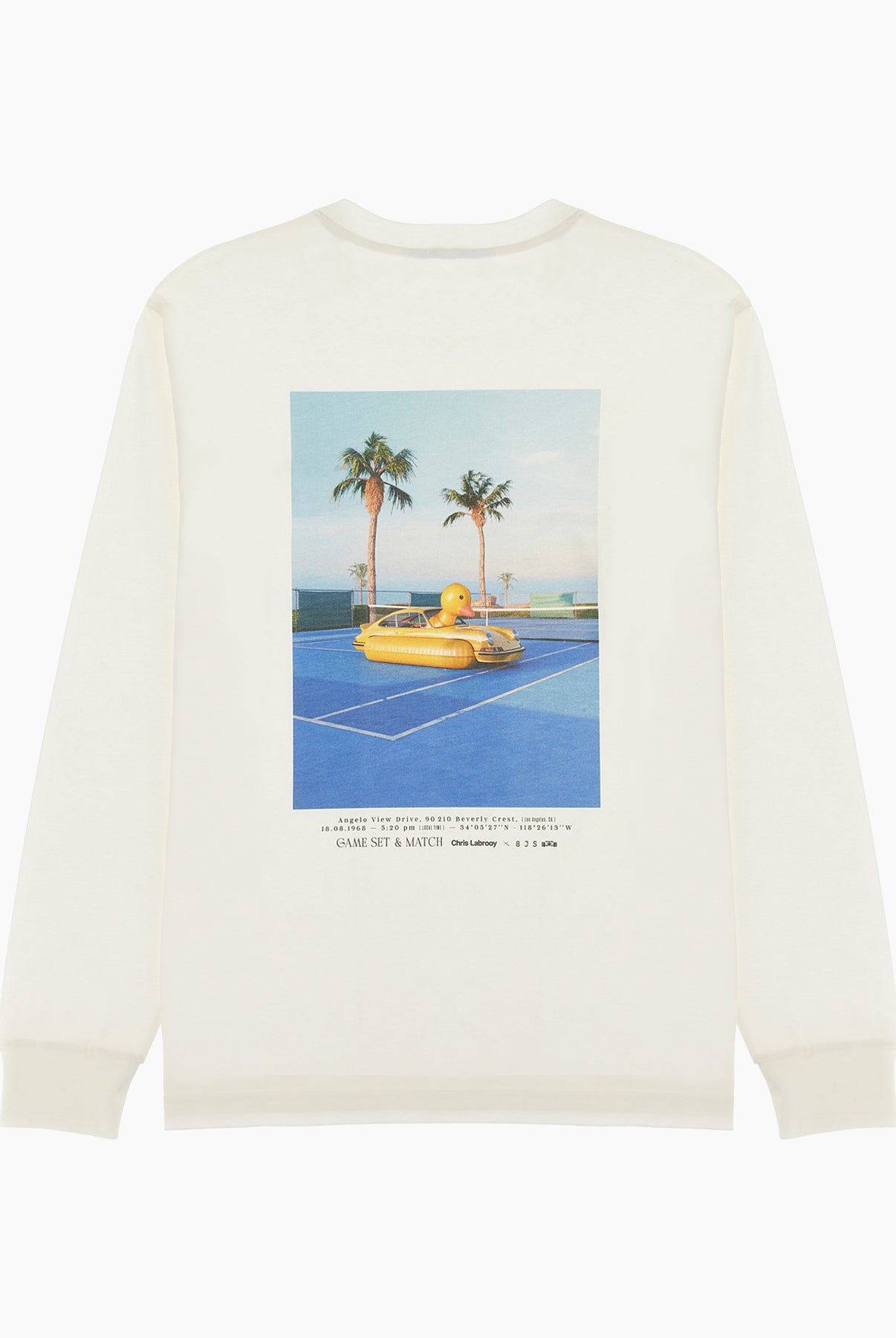 8JS x CHRIS LABROOY long-sleeved t-shirt - 8JS