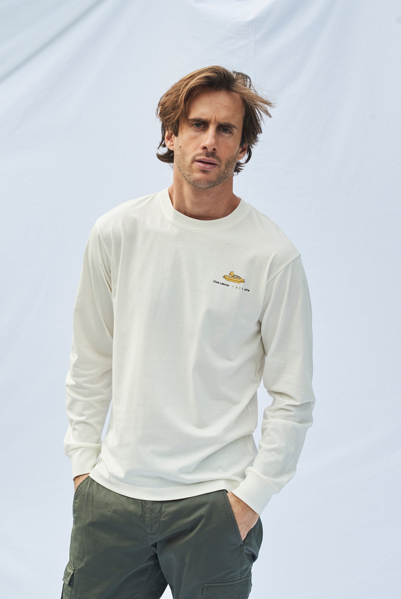 8JS x CHRIS LABROOY long-sleeved t-shirt - 8JS
