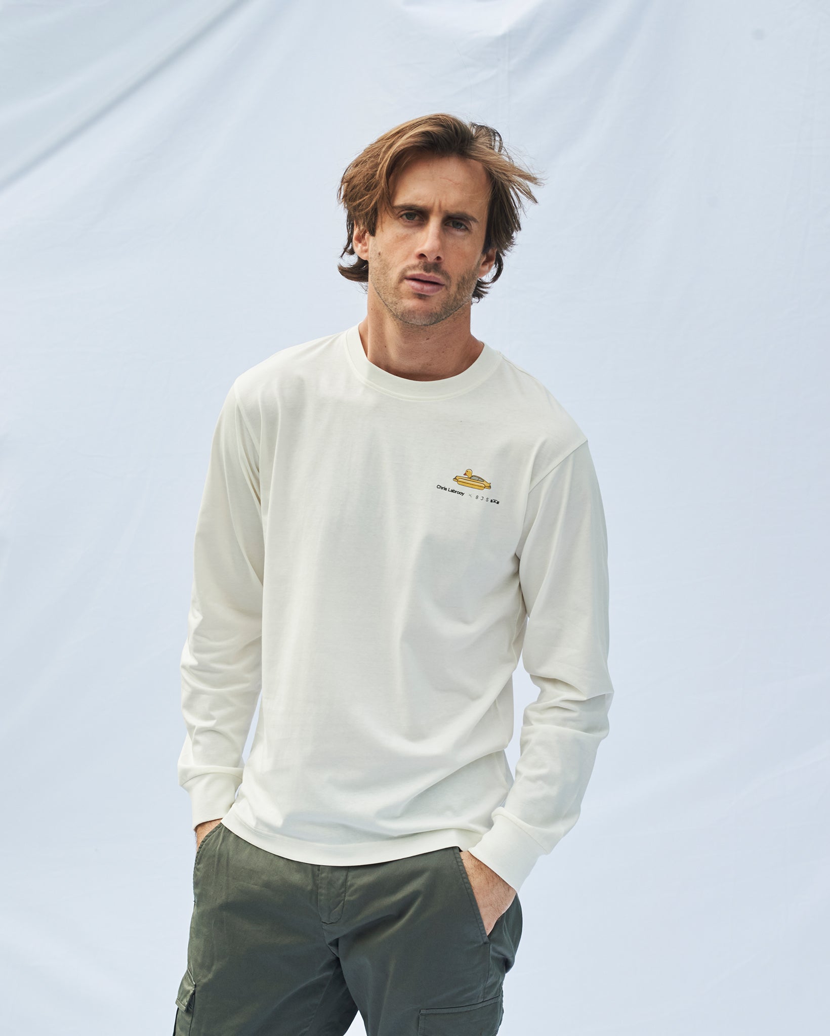 8JS x CHRIS LABROOY long-sleeved t-shirt - 8JS