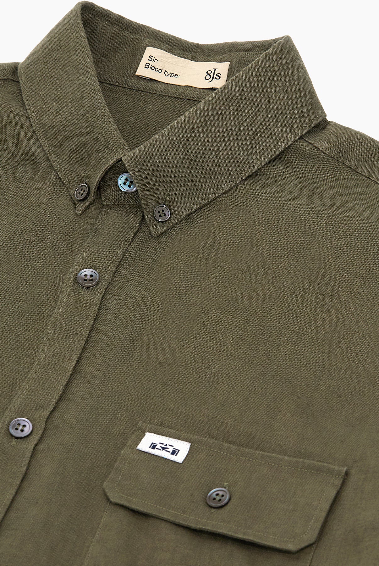 Utility Linen Shirt - 8JS