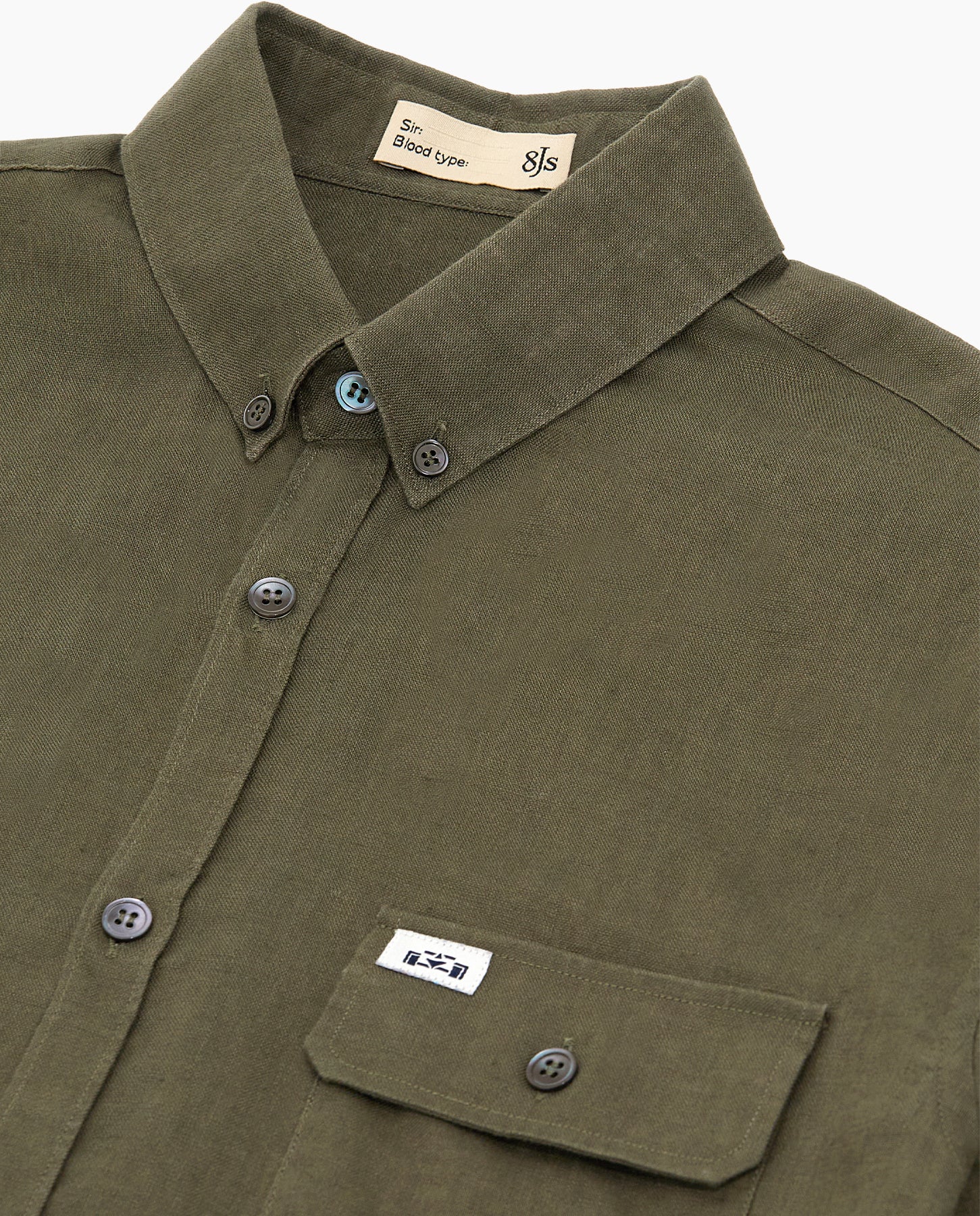 Utility Linen Shirt - 8JS