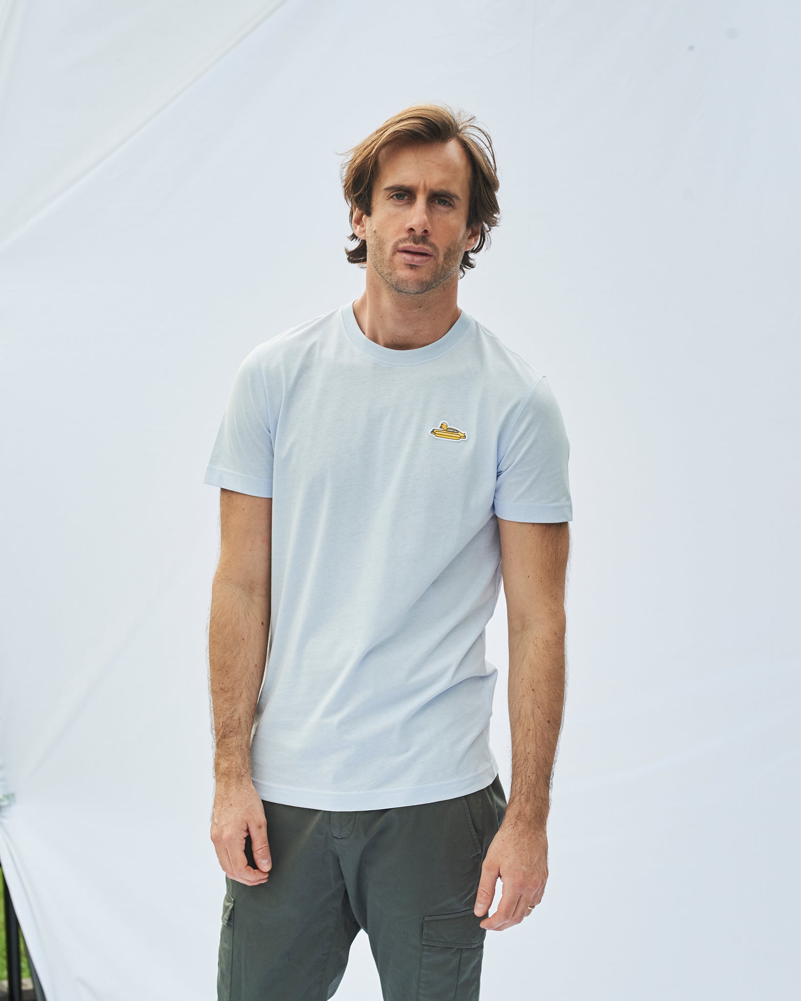 8JS x CHRIS LABROOY badge t-shirt - 8JS