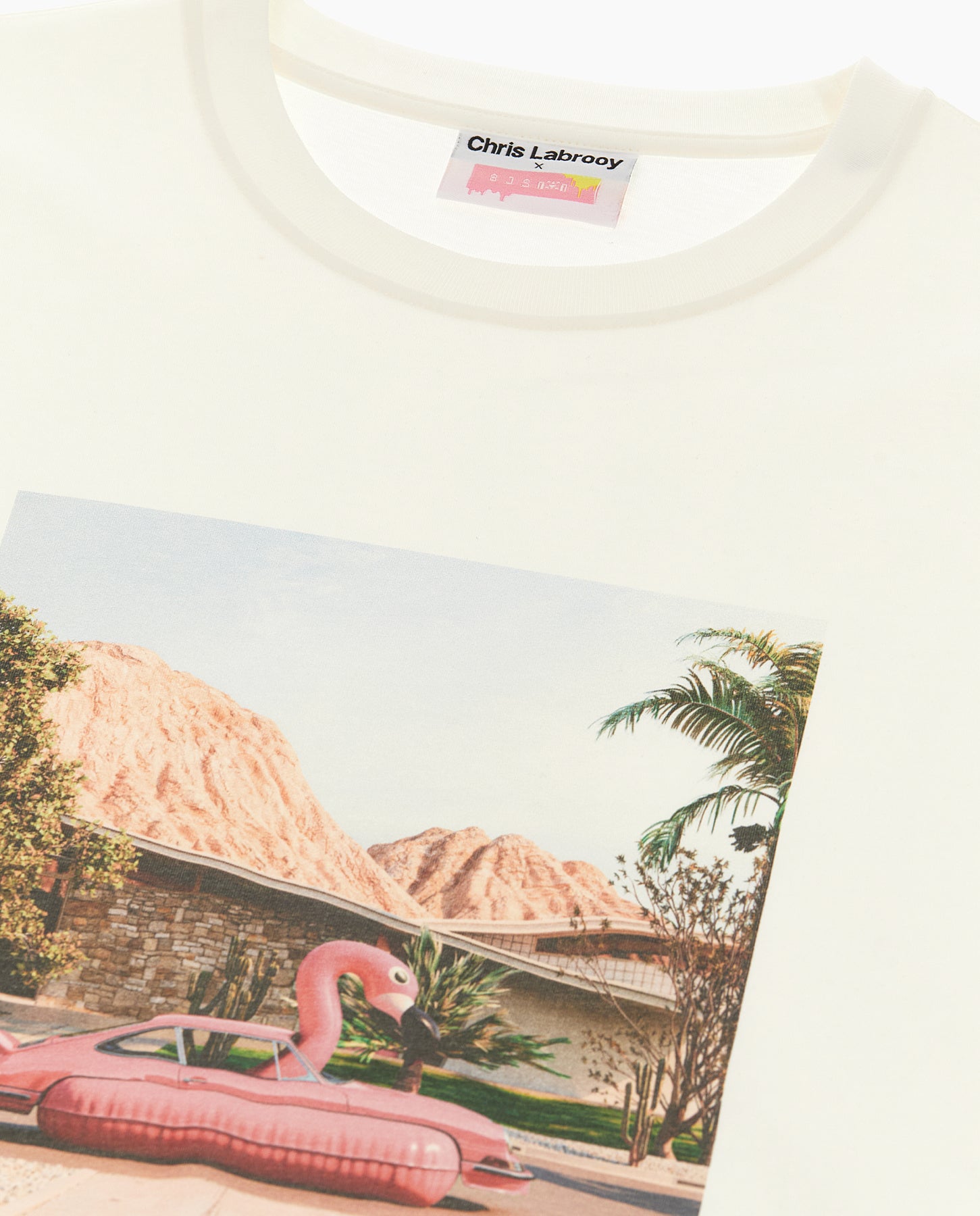 8JS x CHRIS LABROOY printed t-shirt - 8JS