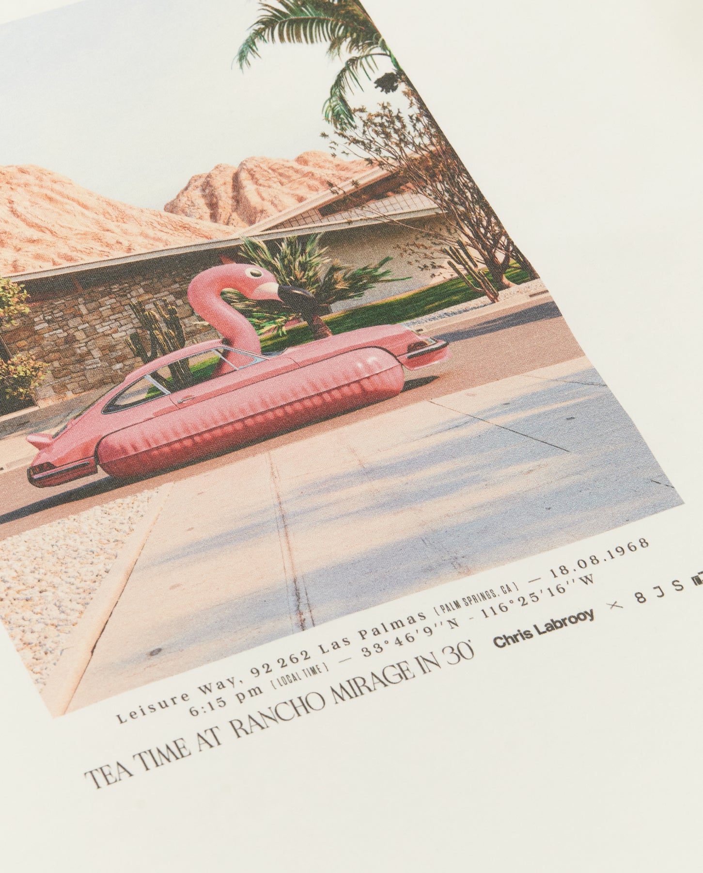 8JS x CHRIS LABROOY printed t-shirt - 8JS