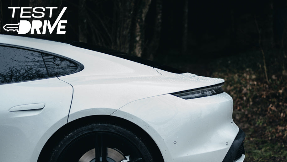 The Porsche Taycan Turbo