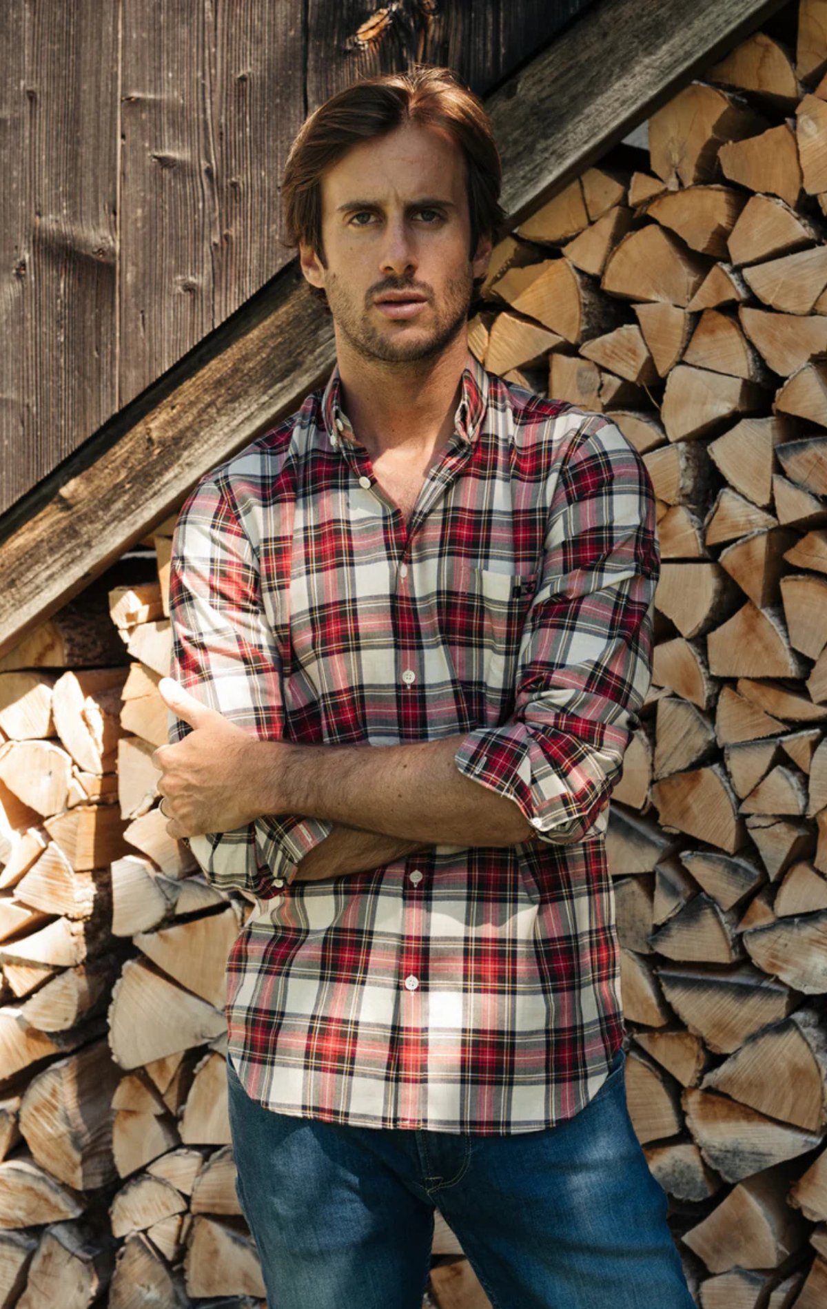 Red Tartan Shirt - 8JS