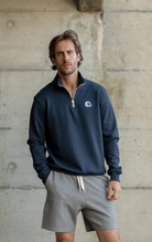 Racing Half-Zip Sweatshirt - 8JS
