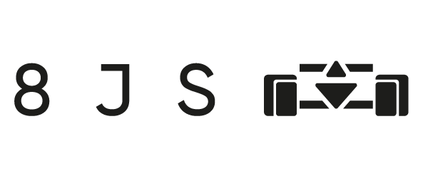 8JS logo