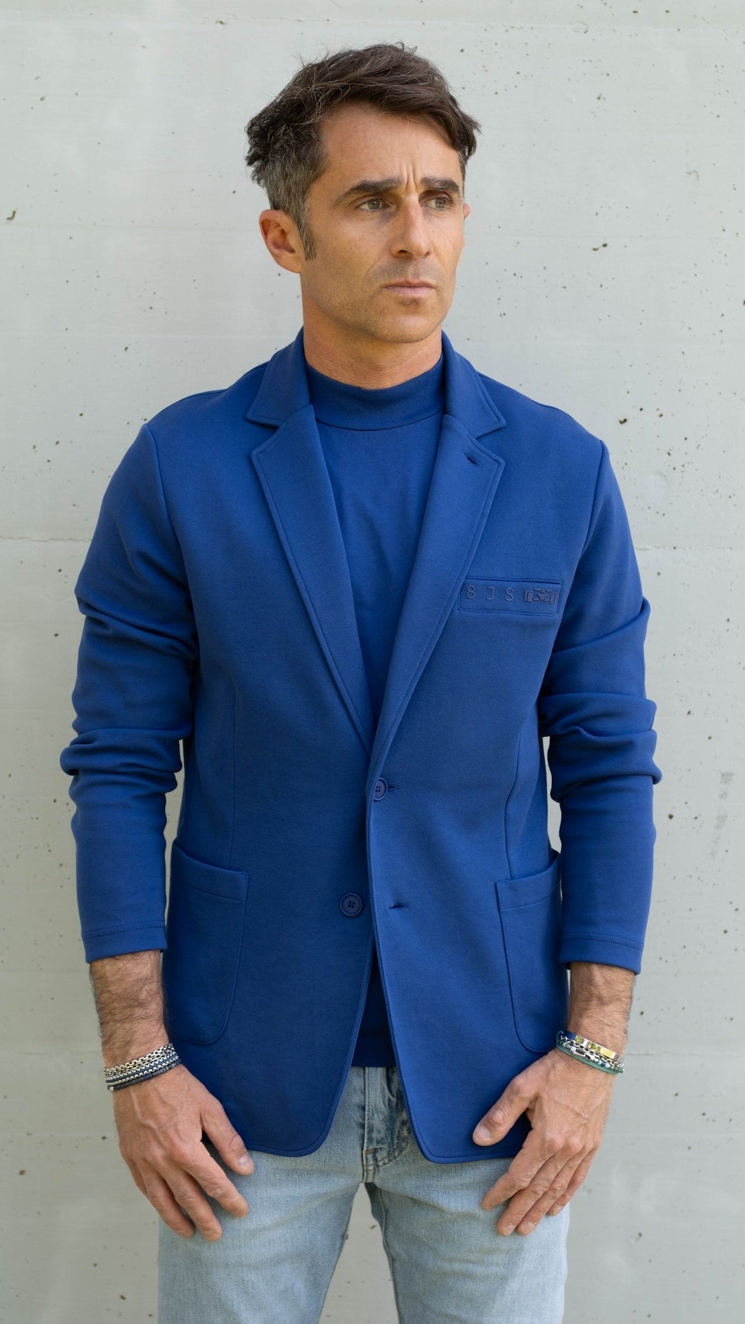 Jackie Premium Interlock Blazer - 8JS
