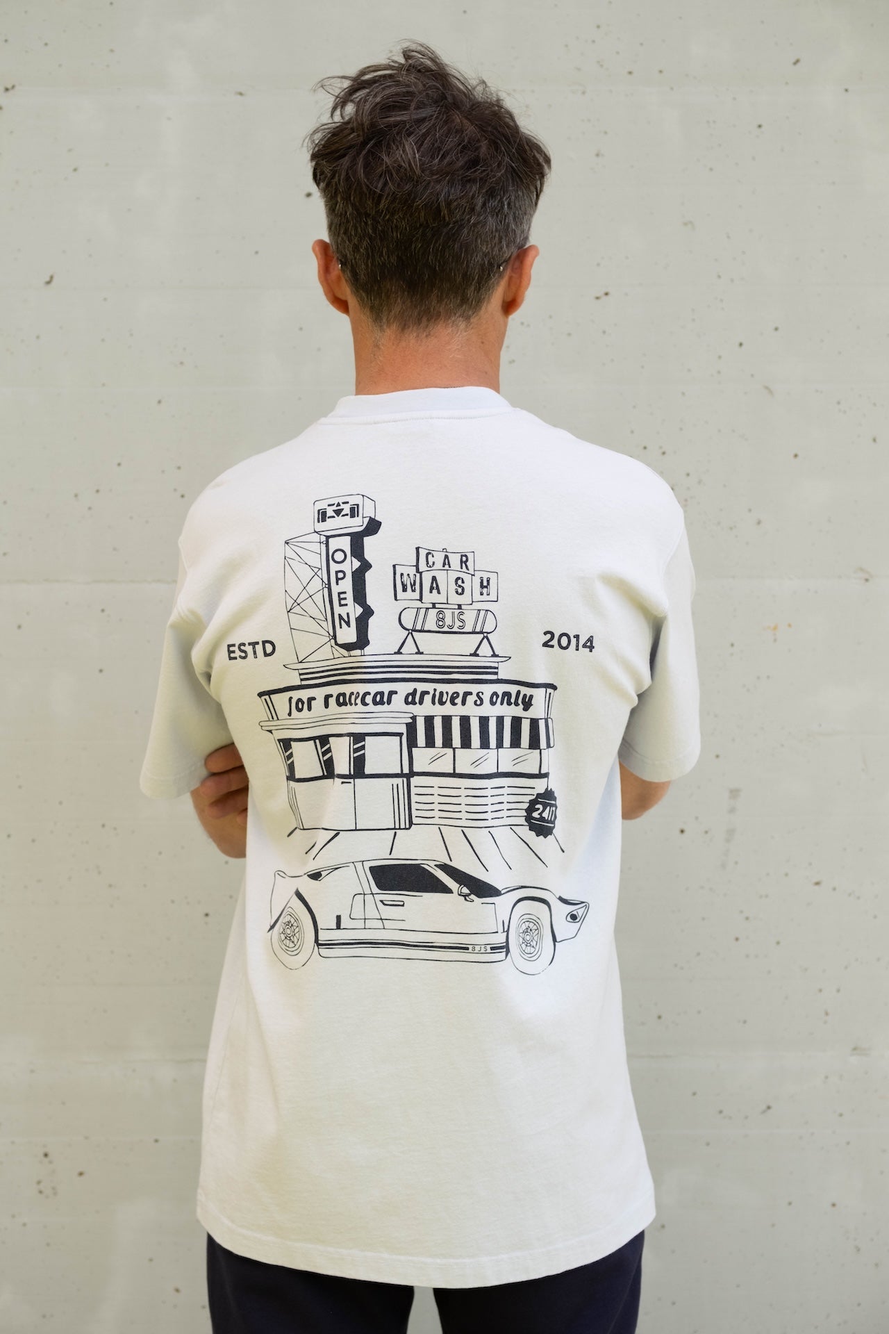 8JS Carwash Loose T-shirt - 8JS