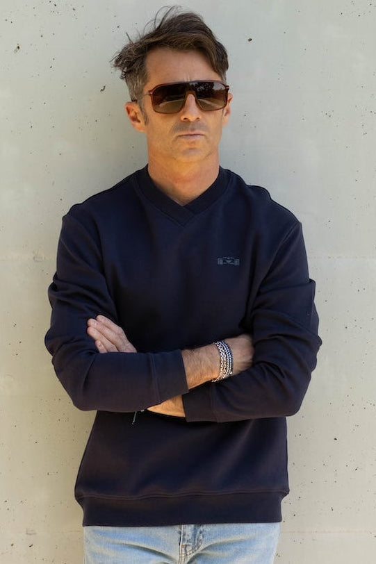 8JS V-neck Sweatshirt - 8JS