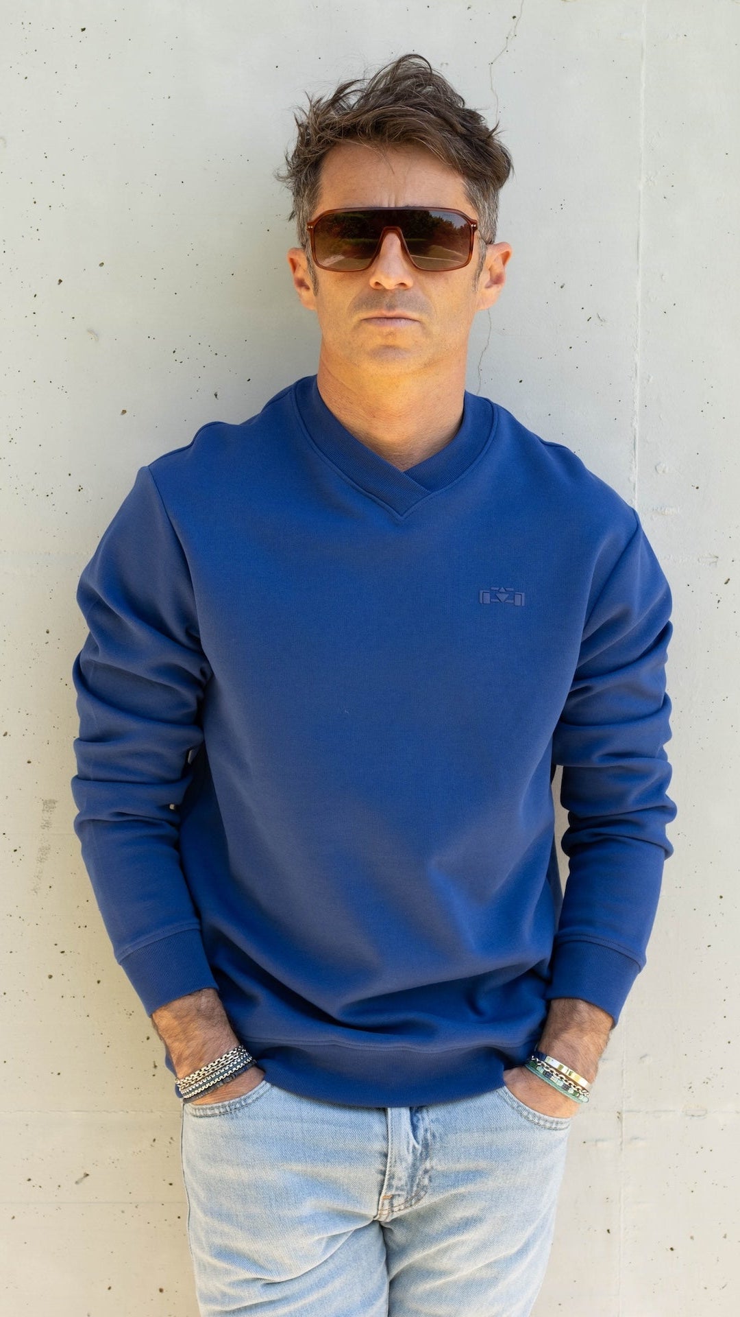 8JS V-neck Sweatshirt - 8JS