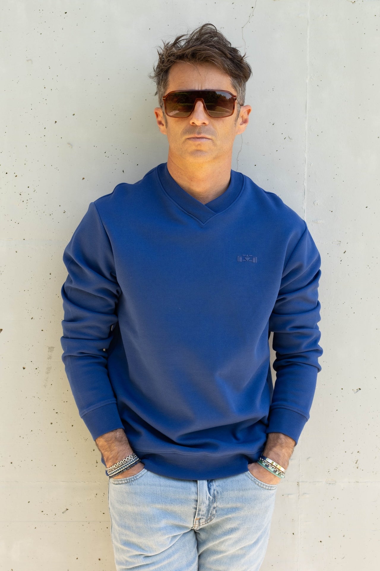 8JS V-neck Sweatshirt - 8JS