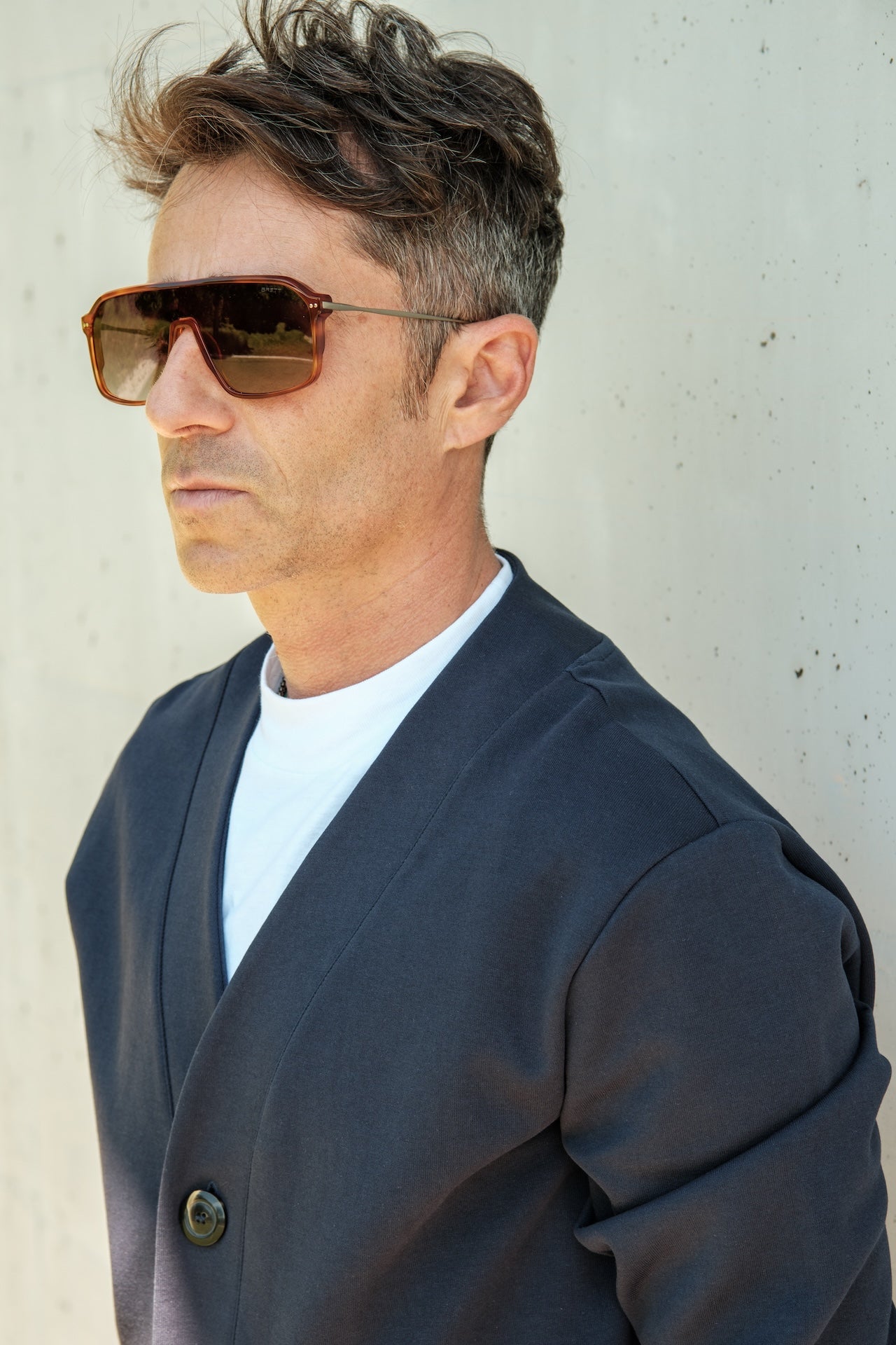 8JS Premium Interlock Cardigan - 8JS
