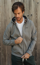 Heavy Piqué Racecar Track Hoodie - 8JS