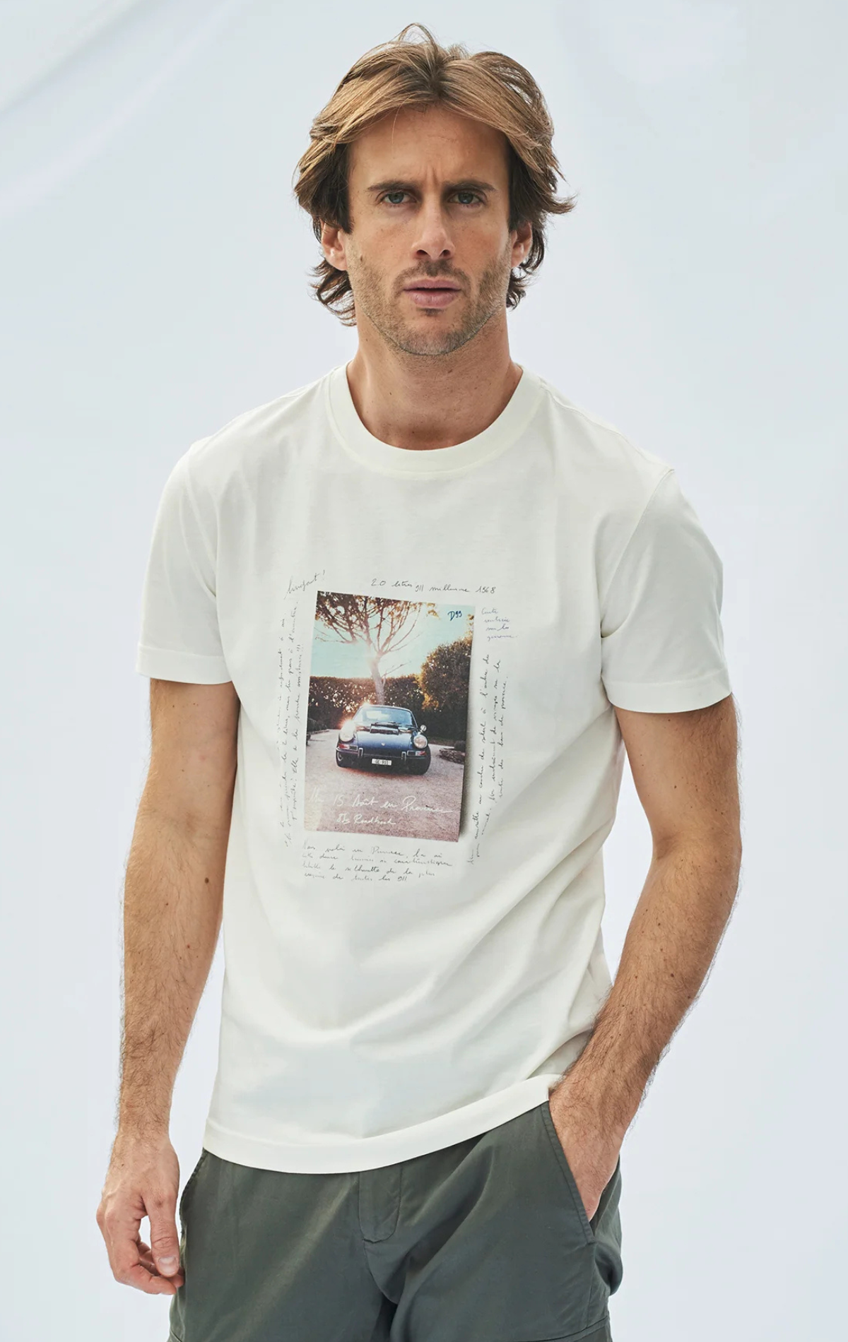Greeting from Provence t-shirt - 8JS