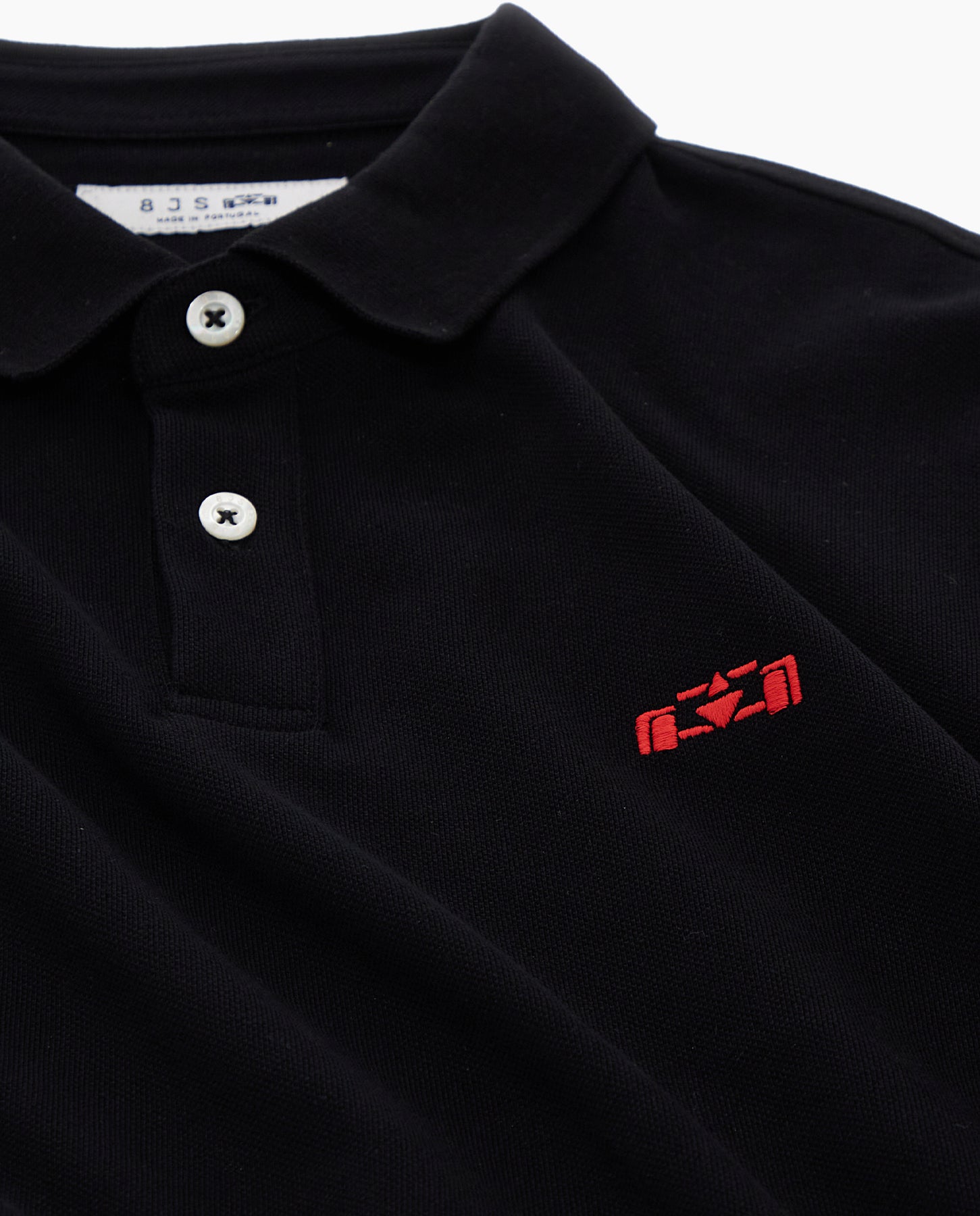 Basic Long sleeve Racecar Polo 8JS