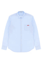 Light Blue Oxford Racecar Shirt Red car - 8JS