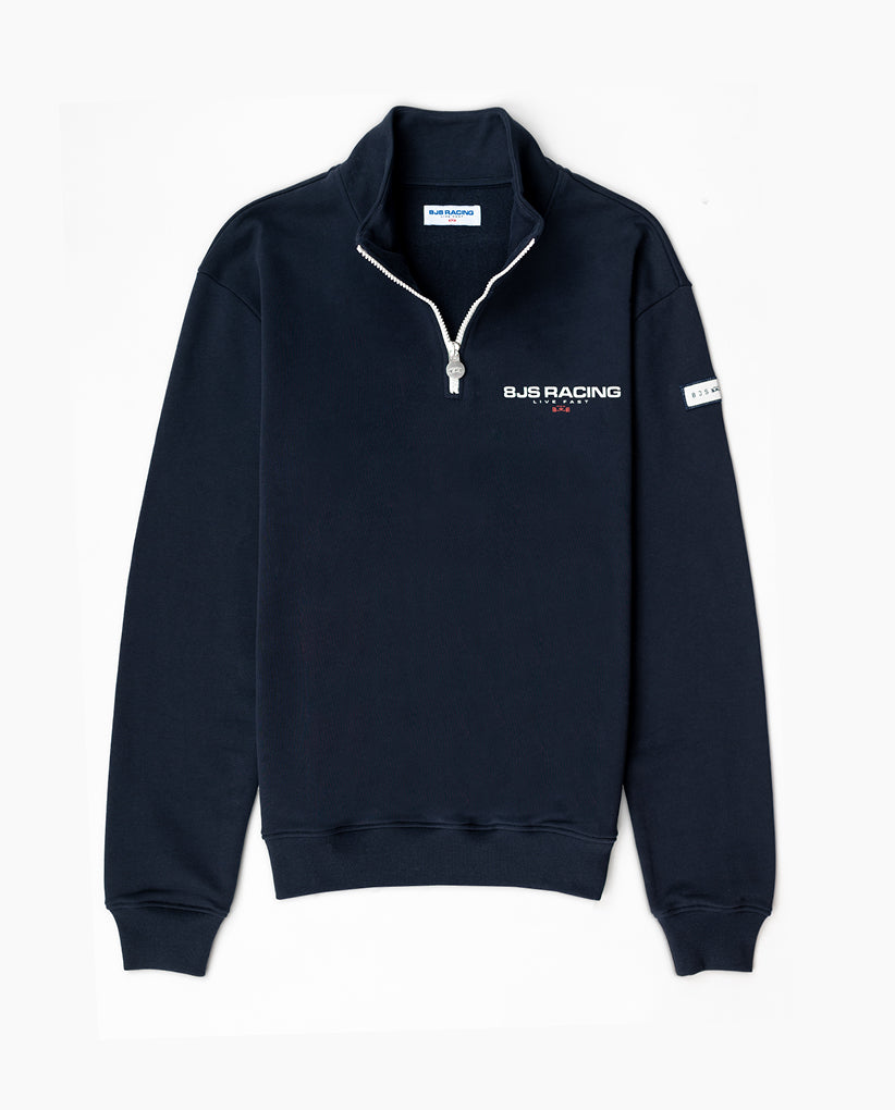 8JS Racing Half Zip Sweatshirt - 8JS